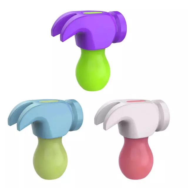 Small Radish Mallet Sensory Toy Portable Unique Functional Play Fun Pocket Toy