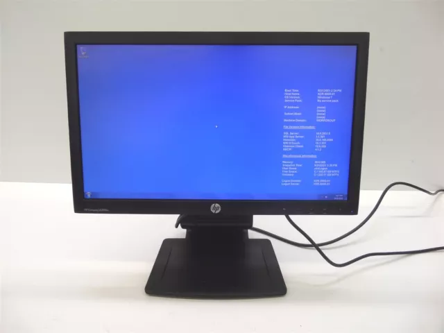 HP Compaq LA2006x Display 20" WLED Backlit LCD Monitor