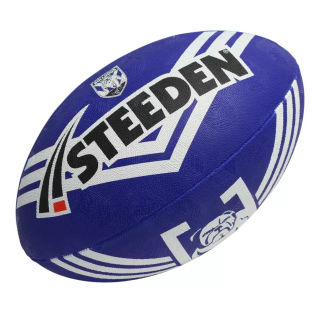 NRL Rugby League Team Steeden Supporter Ball Rubber Football BNWT