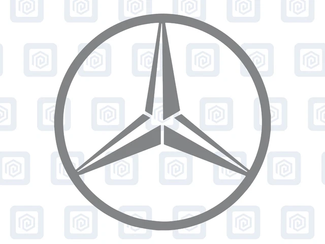 MERCEDES BENZ STYLE Vinyl Decal Sticker Logo X 2 AMG A B C E S CLASS &pound;5.49 - UK