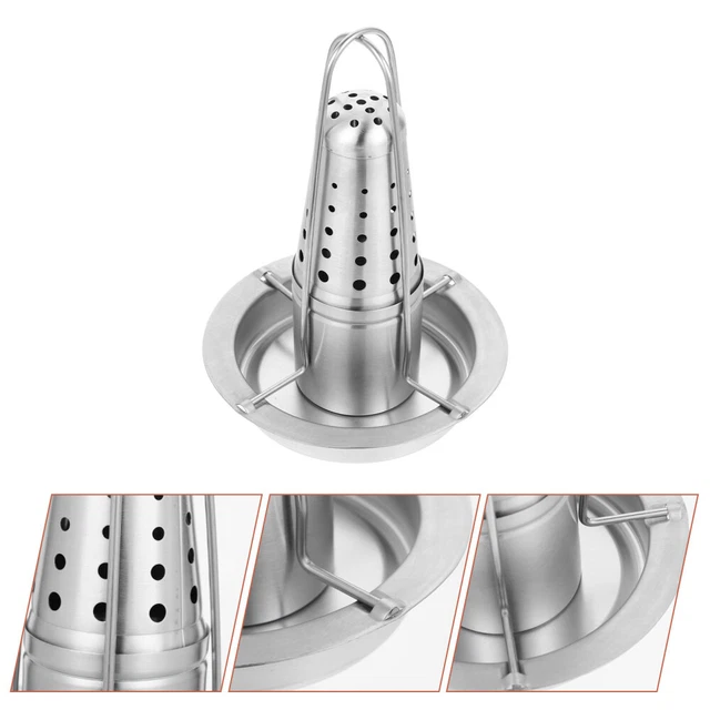 1Set Grill Grill Beercan Huhn Rack Gegrillt Rack für Outdoor