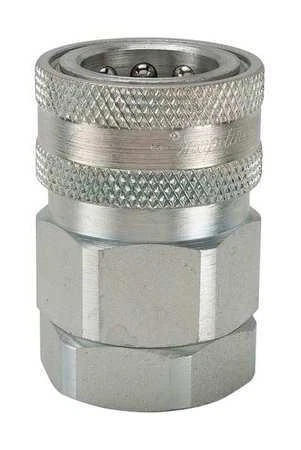 Snap-Tite Vhc8-8Fv Hydraulic Quick Connect Hose Coupling, Steel Body, Sleeve