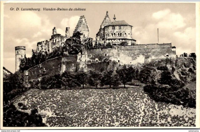 17563 cpa Luxembourg - Vianden - Ruines du château