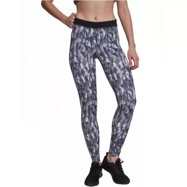 Urban Classics Femmes Active Graphique Legging Pantalon Sport Motif Imprimé