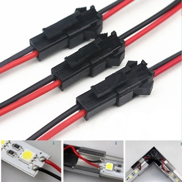 Bornier à sertir, connecteur mâle femelle en laiton à haute conductivité et nylon polyvalent 2,8