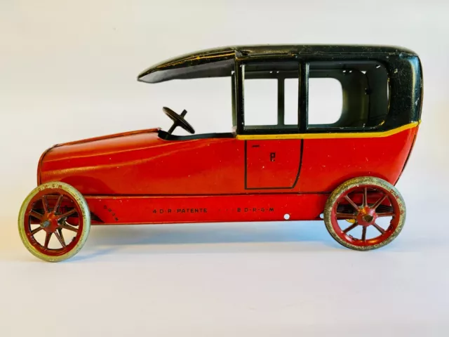 LEHMANN 679 ITO LIMOUSINE TAXI CAR 1910 GERMANY TIN TOY blech Blechspielzeug pkw