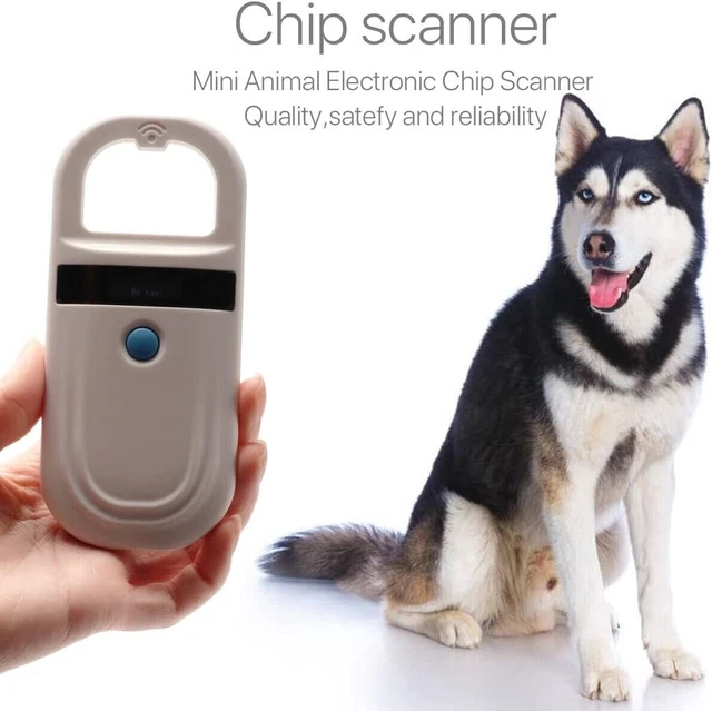 Pet Microchip Scanner Portable Handheld Animal Chip Reader Pet Microchip Reader