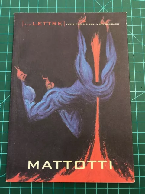 Mattotti Catalogue La Lettre - Edition Originale Institut Italien 01-2000