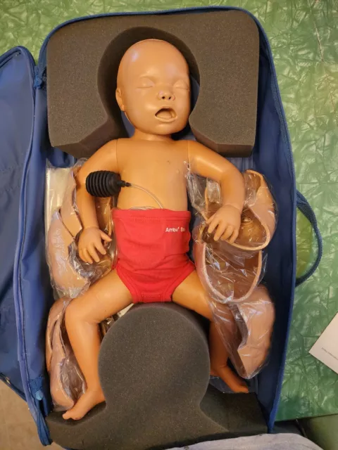 AMBU CPR Baby Manikin With Hygienic System By Armstrong Medical with 7 Faces