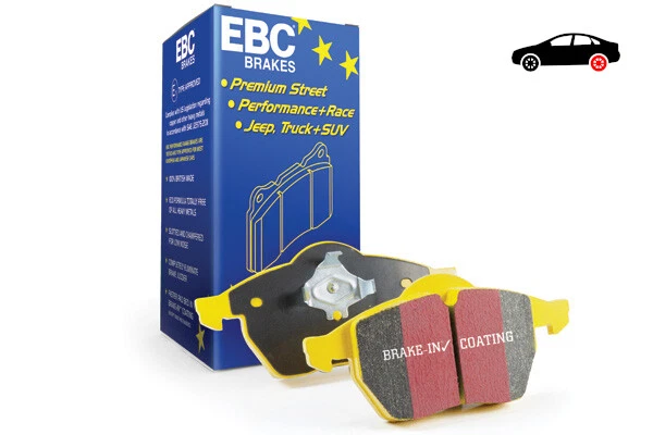 EBC Bremsbeläge FA034 – Satz Für Vorne Links, 57.8 Mm Breit, 65.3 Mm Hoch, 11 Mm Stark, Für Baujahre 1978–1982