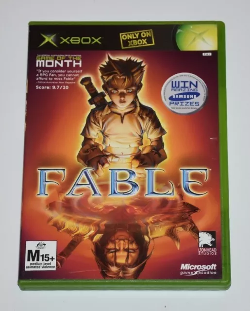 Fable: The Lost Chapters (Microsoft Xbox, 2004) Complete Tested & Working