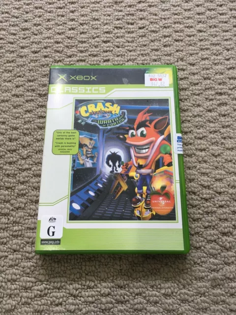 Crash Bandicoot The Wrath of Cortex Xbox Classics Game STORE SEALED