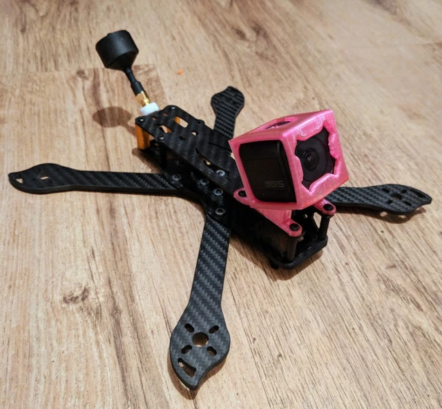 30 Degree Xhover Stingy Puda GoPro Session 4 5 Runcam 5 3 mount FPV Drone kwad