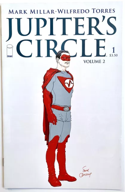 2016 JUPITER’S CIRCLE Volume 2 #1 Variant Near Mint Image Comics Legacy Millar
