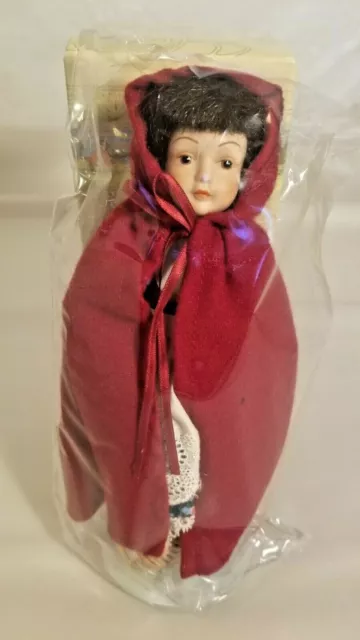 Vintage Avon Fairy Tale Doll Collection Little Red Riding Hood 1985  Porcelain