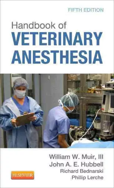 Handbook of Veterinary Anesthesia by John A.E. Hubbell (English) Paperback Book