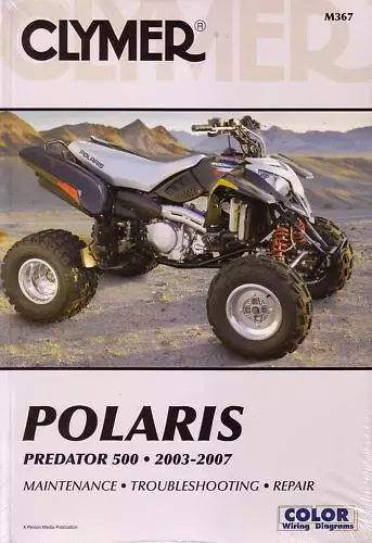 Clymer Quadbike Atv Repair Manual: Polaris Predator 500