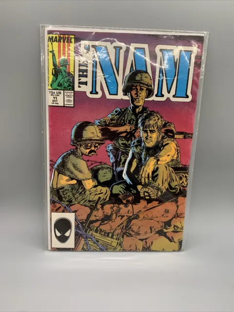 The 'Nam Vol 1 # 11 Oct 1987 Marvel Comics Vietnam War Michael Golden 2