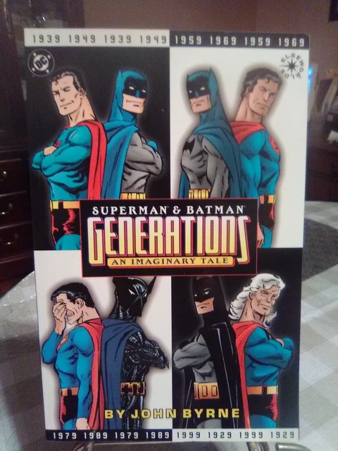 Superman & Batman Generations An Imaginary Tale by John Byrne DC Elseworlds TPB