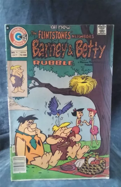 Barney and Betty Rubble #16 1975 charlton Comic Book