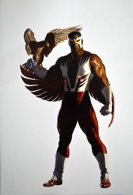 FALCON Poster Alex Ross Art Marvel Avengers