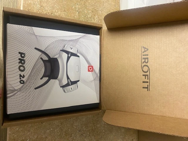 Airofit Pro 2.0 Breathing Device + Virtual Breathing Coach App Trainer