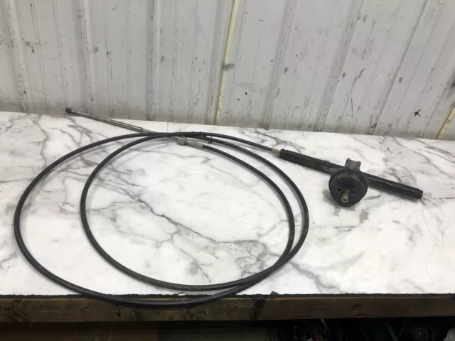 88 Sea Ray 300 30 FT Boat Teleflex steering Helm rack & pinion & cable