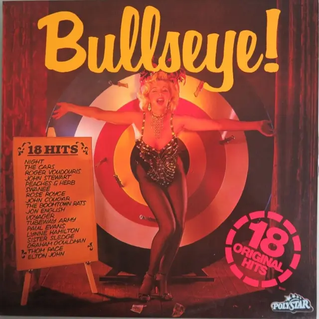 Bullseye Various Artists Hits Australia 1st pressing 12'' vinyl Lp 1979 rare