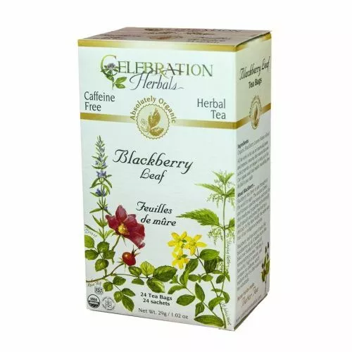 Orgánico Blackberry Té de Hojas 24 Bolsas Por Celebration Herbals