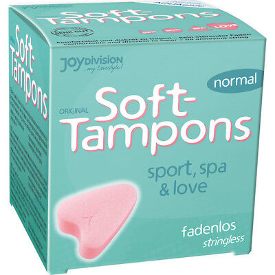 tampones esponjas vaginales Soft tampons joydivision 3 unidades - Env Domicilio