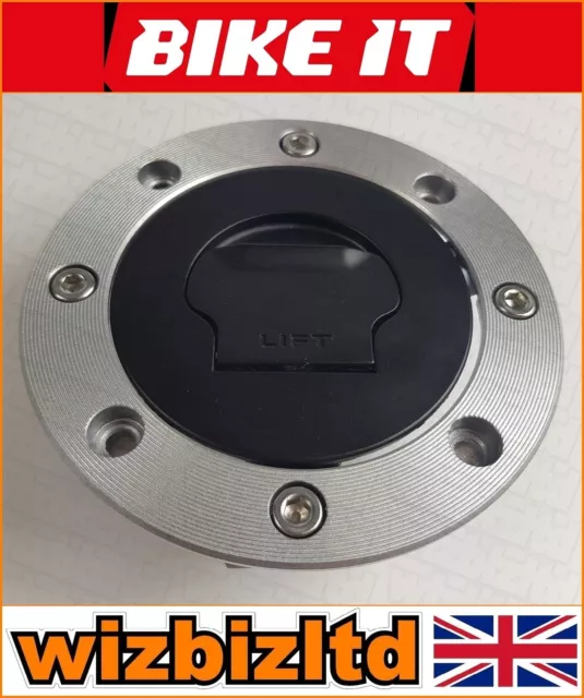 Bikeit Lockable Fuel Cap (Gas Cap) 2 Keys Suzuki GSX 1100 G/GN Up to 2003 FCPS01