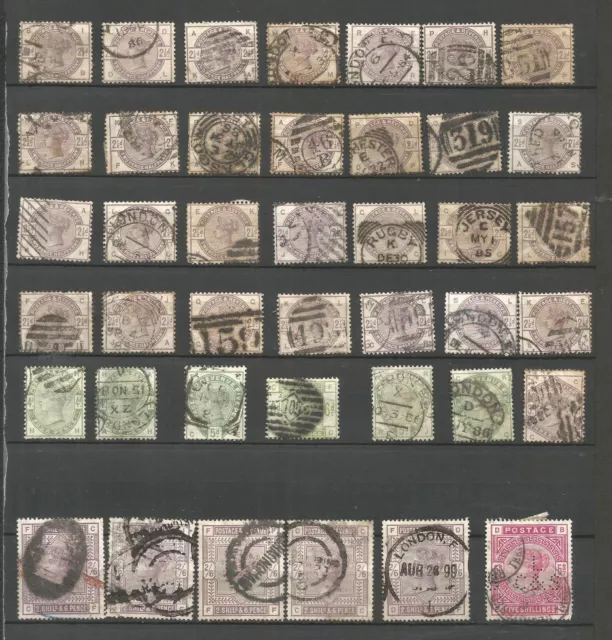 Timbres Anciens  Grande Bretagne Royaume Uni