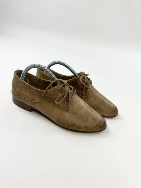 Frye Jillian Oxford Shoes Women’s 8.5 Brown Leather