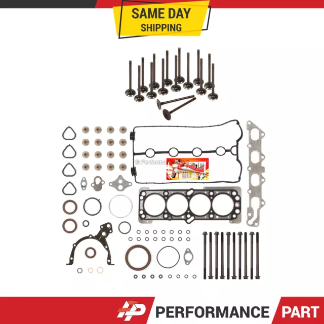 Full Gasket Set Intake Exhaust Valves Fit 06-08 Chevrolet Aveo Aveo5 1.6L DOHC