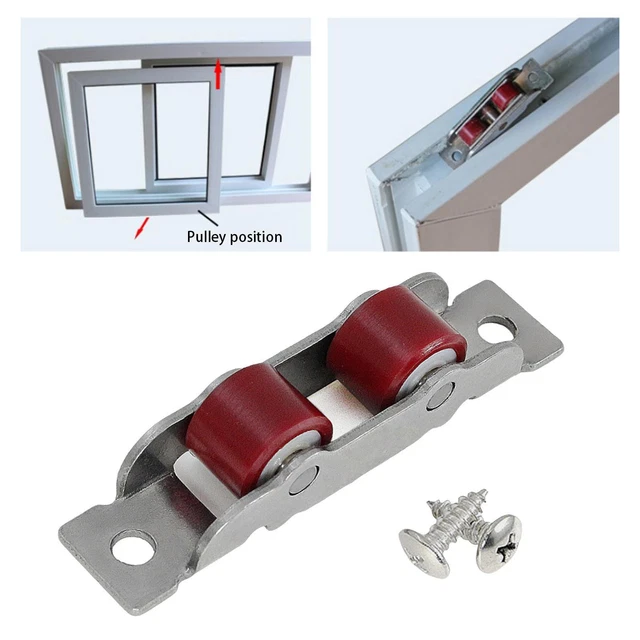 5 Poulies Métal Pour Fenêtre/porte Coulissante - Essieux 10 Mm, Neuf, Marque Uxcell