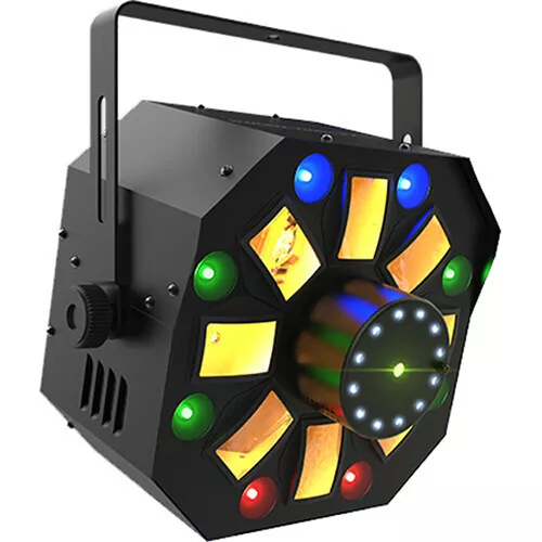 CHAUVET DJ Swarm Wash FX ILS 4-in-1 LED Effect Derby, Wash, Laser, Strobe Light