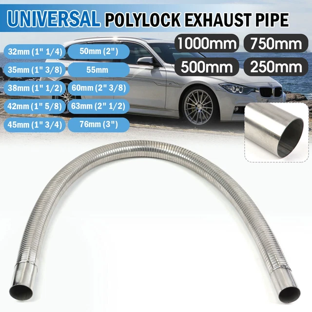 38mm / 1 1/2 Perforated Tube - Stainless Steel (T304