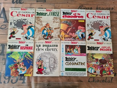 Lot 3 Astérix /Total 1992 Et Un Idéfix A La Neige Dargaud et 1 Astérix jeux max 