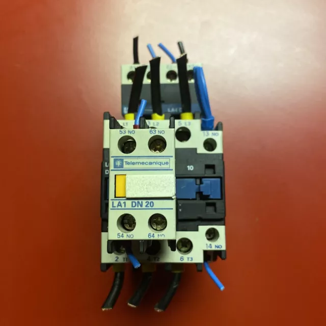 Telemecanique Contactor LC1 D3210 with LA4 DWB And LA1 DN 20