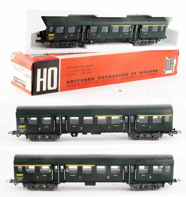 Hornby HORNBY HO VOITURE VOYAGEURS 2EME CLASSE TRAIN ELECTRIQUE BOITE 733 