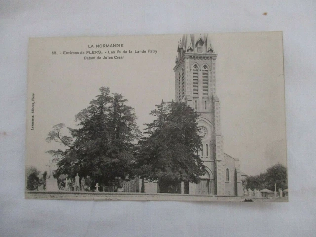 Cpa Back Green Orne 61 Surroundings De Flers Les Ifs De La Lande Patry