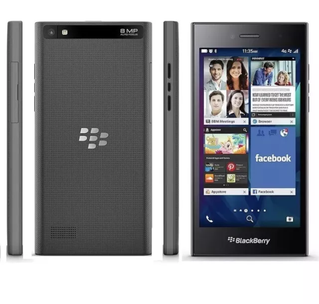 Blackberry Leap 16GB Black Unlocked Smartphone Pristine A++ 12 Months Warranty