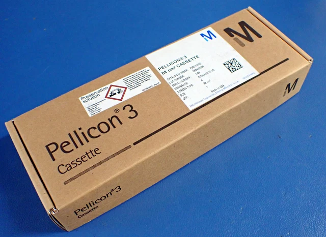 Millipore Pellicon3 P3B010A00 88cm² Cassette w/ BioMax 10 kD Membrane