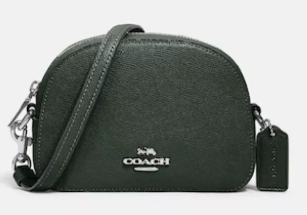 Coach, Bags, Nwt Coach Mini Serena Goldwine Leather Crossbody Handbag  Purse Bag
