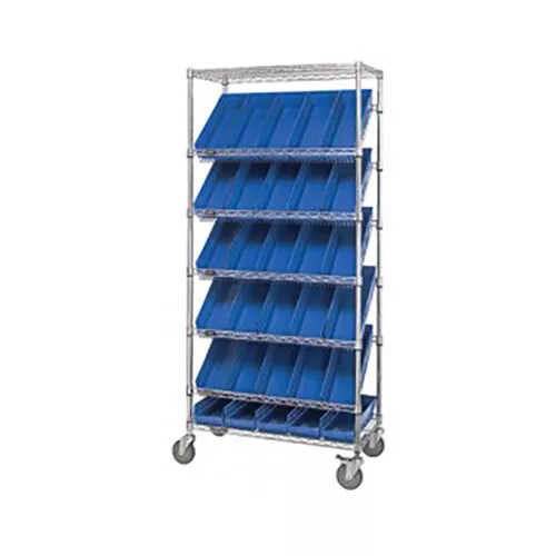 Quantum MWRS-7-103 Wire Shelving Unit