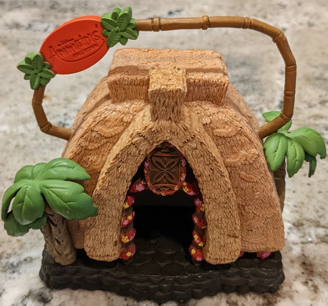 DISNEY ANIMATORS COLLECTION Mini House Playset Moana Hut Little Bells