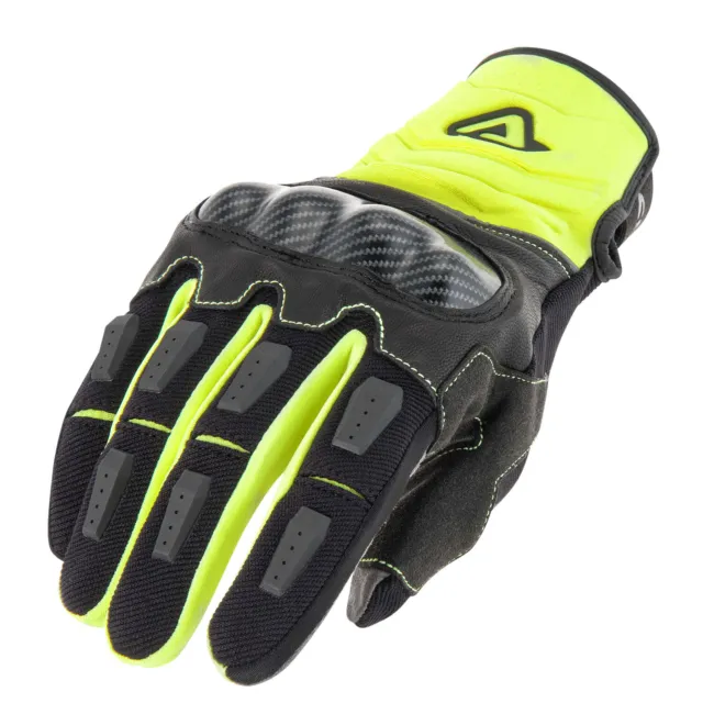 Acerbis Handschuhe Carbon G 3.0 Fluo Gelb/Schwarz
