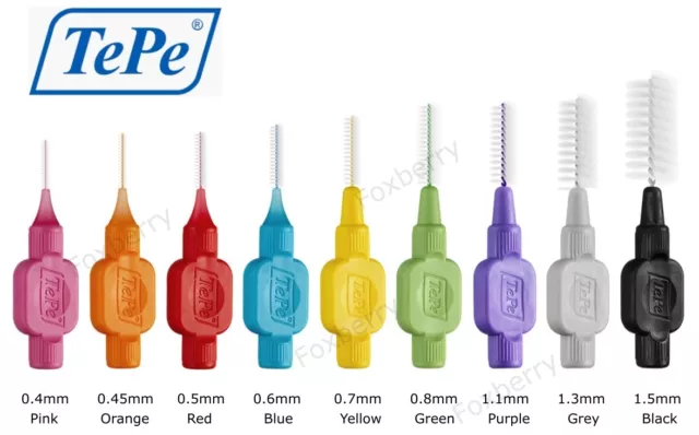 Tepe Interdental Brush Original Pack of 8 Brushes