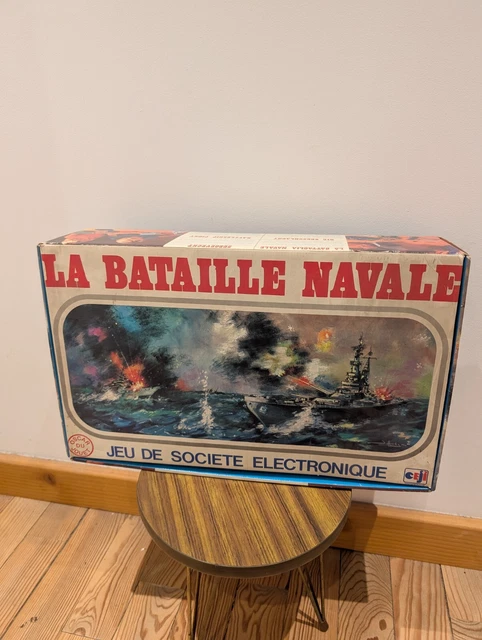 Jeu Bataille Navale électronique CEJI 2000, Neuf Sous Blister, Années 80