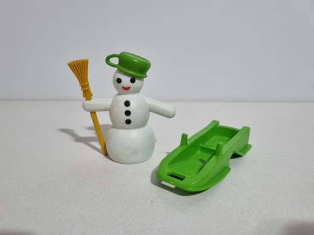 PLAYMOBIL 3688 BONHOMME Neige Tra neau Vert No l Avent EUR 3 90 playmobil-3688-bonhomme-neige-tra-neau-vert-no-l-avent-eur-3-90
